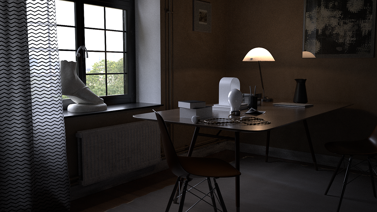 阿诺德——写实场景练习