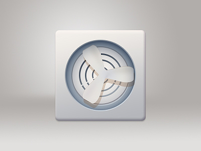 拟物风扇icon临摹