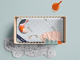 日月星辰皆是你，嬰幼兒床墊