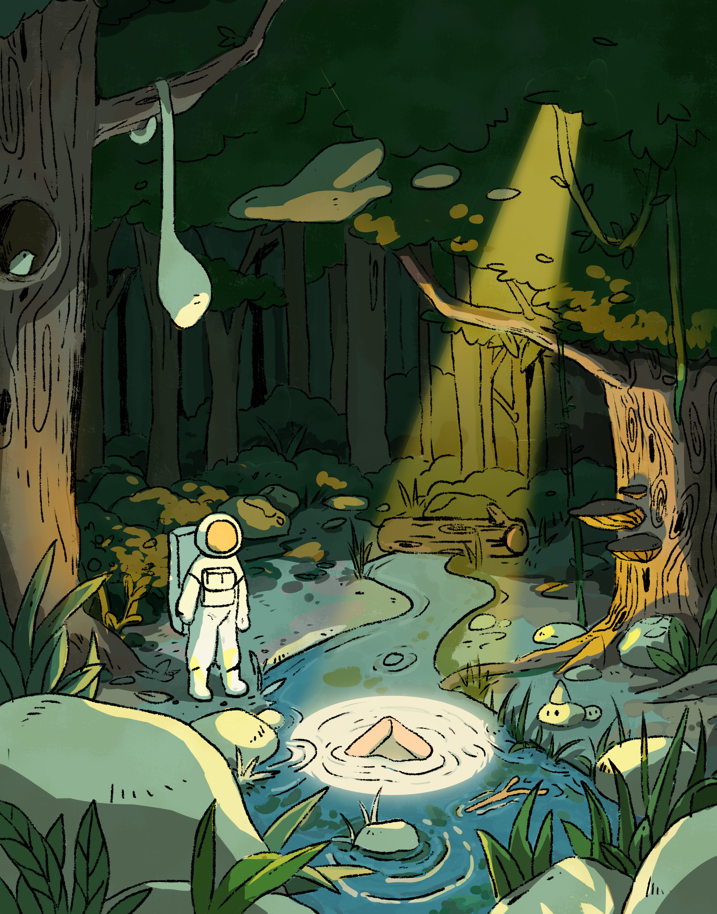 宝藏|插画|创作习作|丁琼先生 - 原创作品 - 站酷 (zcool)