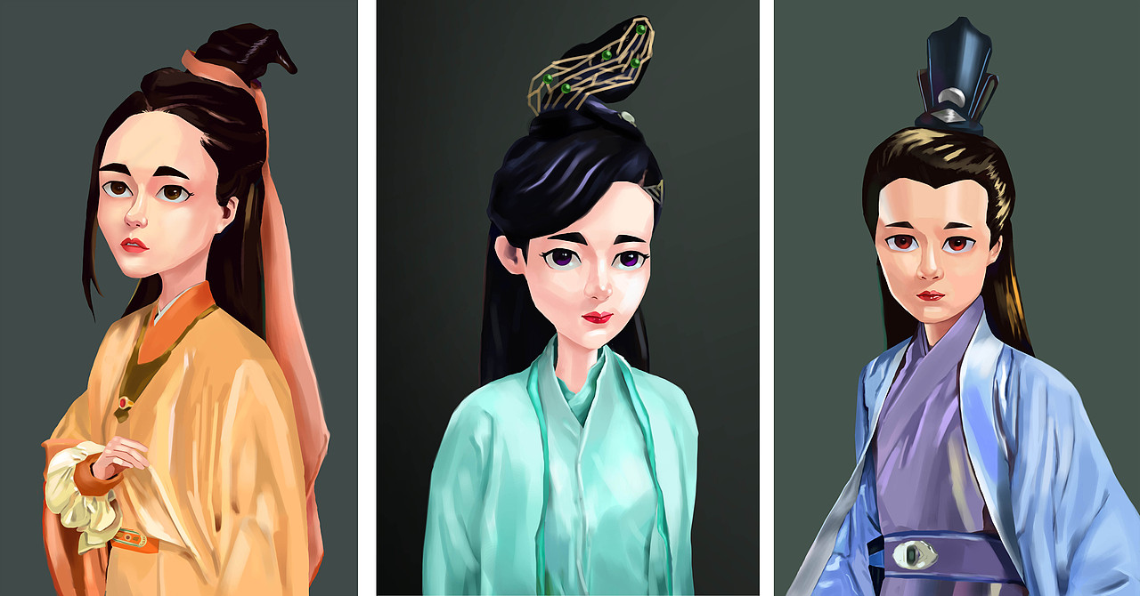 手绘练习（图ZMTM1NjUxMjQ0） - 创作习作 - 站酷设计师枇杷于庭前原创素材 - 站酷ZCOOL