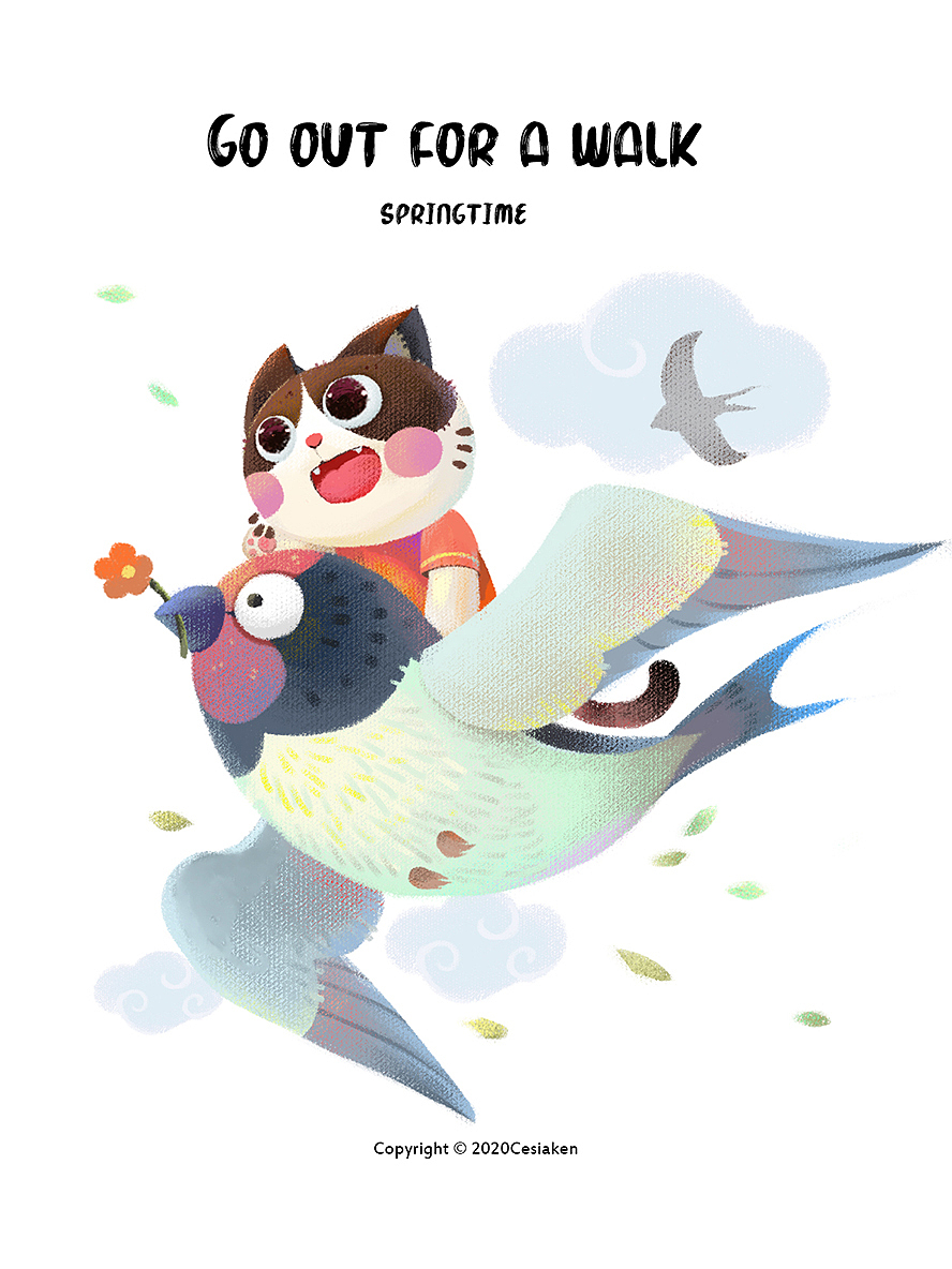 芝麻和招财日常（图ZMjEyMzQwMzUy） - 创作习作 - 站酷设计师仲青原创素材 - 站酷ZCOOL