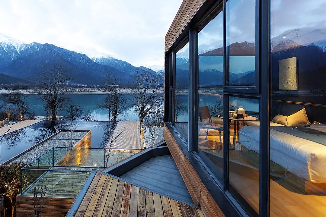 林芝 · 山泽居集装箱酒店（图ZMTY2NjQ2NjA0） - 建筑设计 - 站酷设计师HUJI互集原创素材 - 站酷ZCOOL
