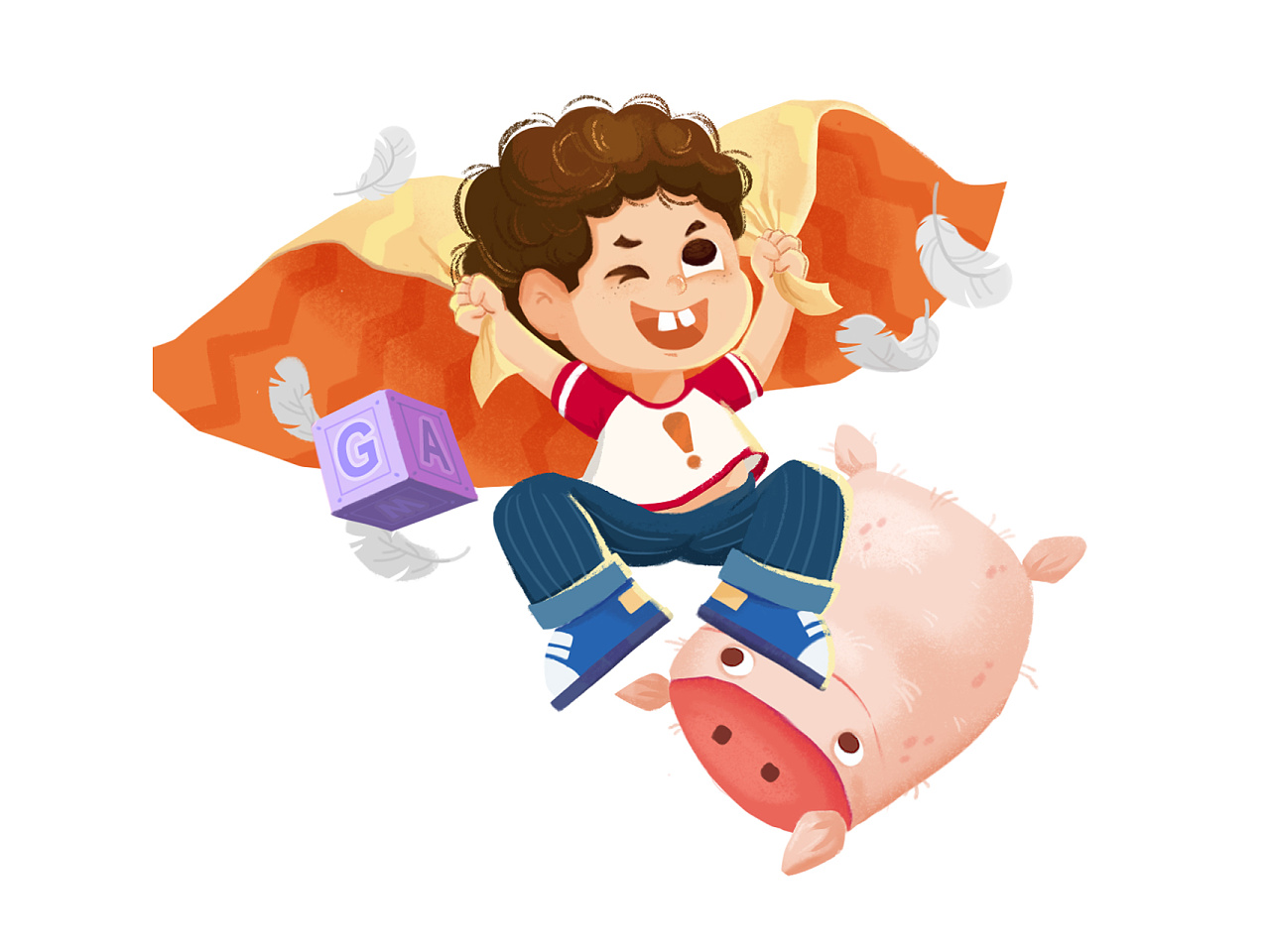 儿童绘本风格尝试