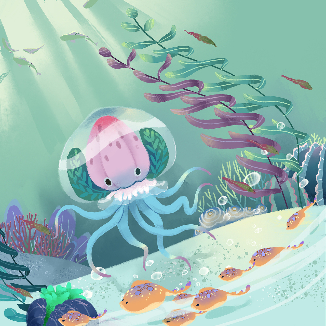 深海起舞未来生物的故事