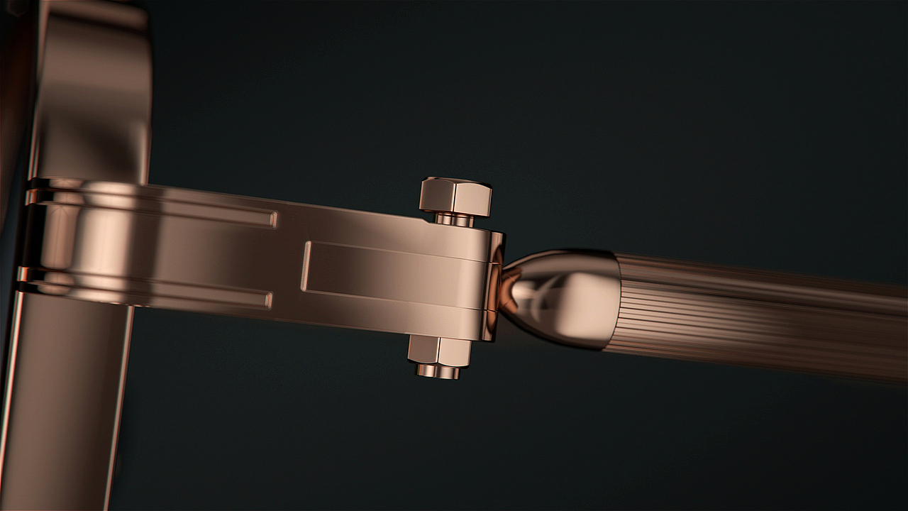 C4D暗调眼镜产品动画