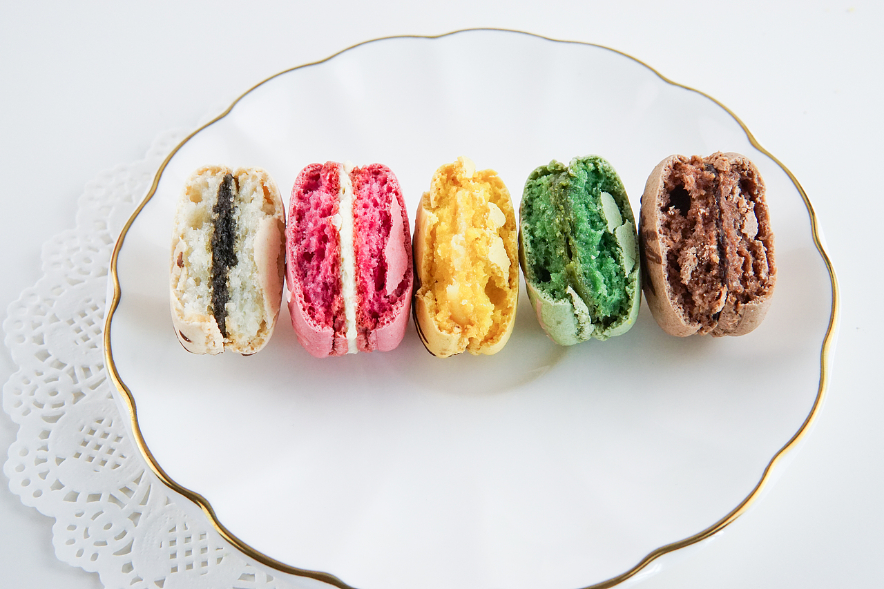 美食摄影 美食静物 马卡龙系列2