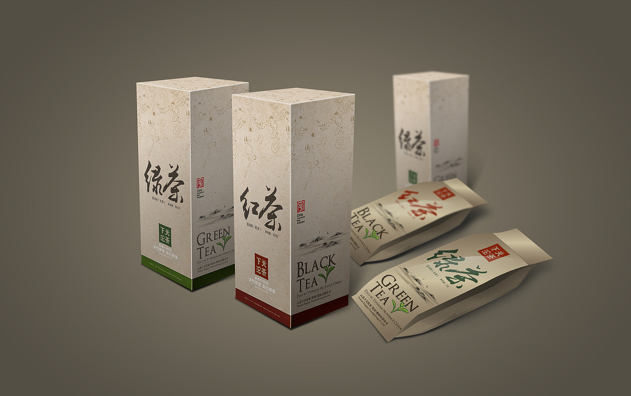 来一小组茶包装吧