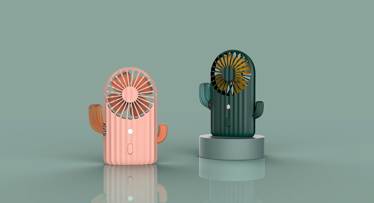 仙人掌小风扇|工业/产品|生活用品|kavan设计_原创作品-站酷zcool