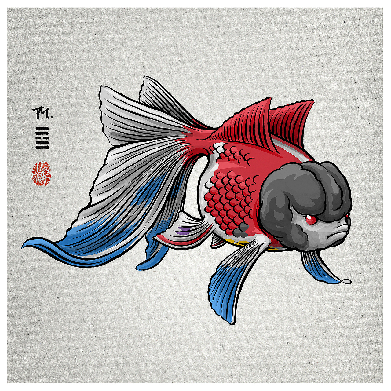 MIX金鱼系列（图ZMjk5ODAzMDEy） - 概念设定 - 站酷设计师PandaMei原创素材 - 站酷ZCOOL