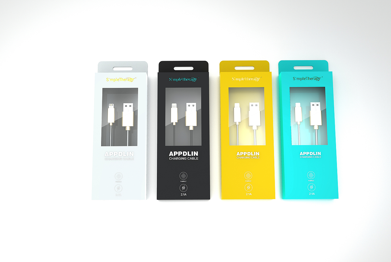 数据线包装设计