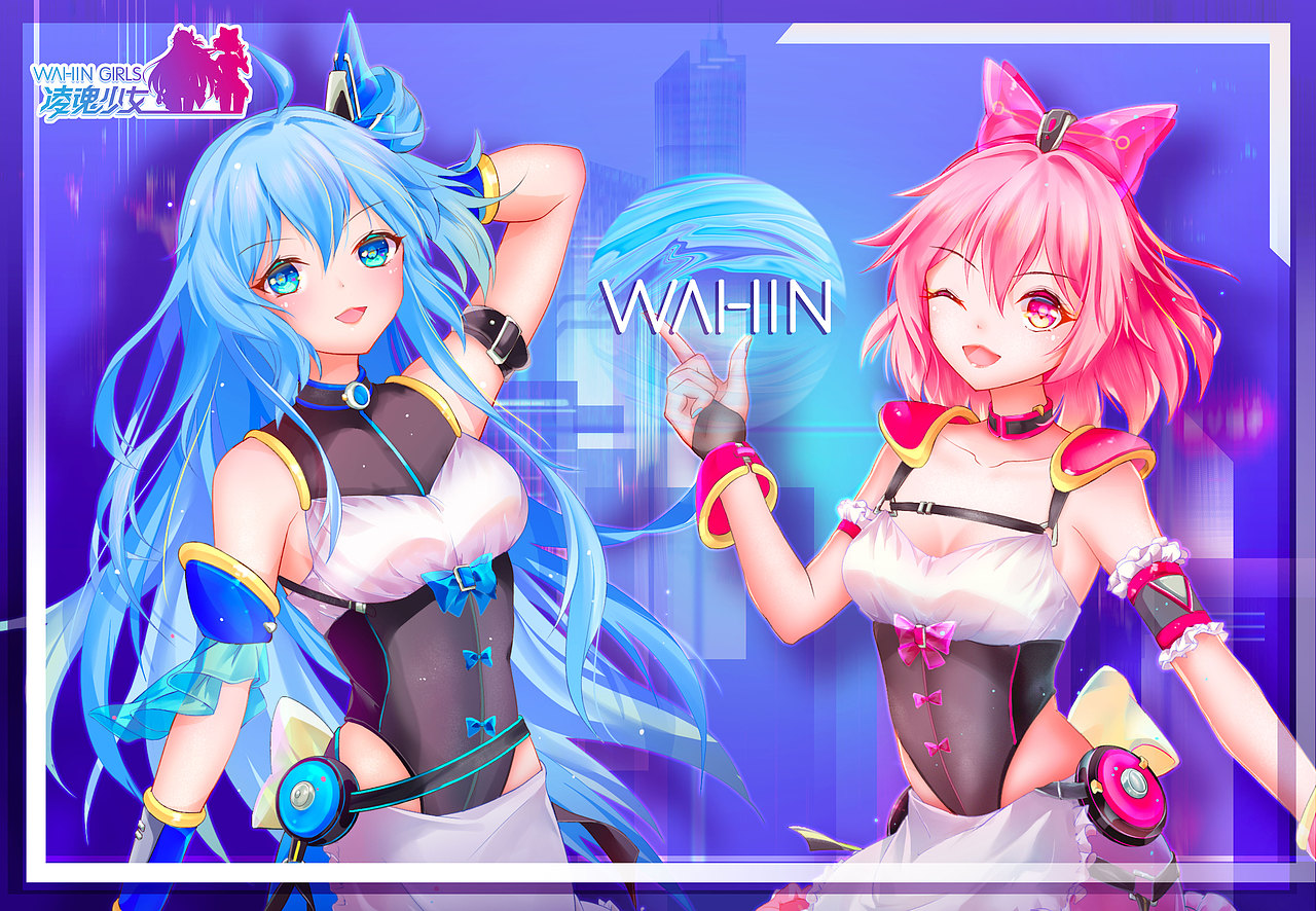 凌魂少女形象设计-【女仆爱豆】（图ZMjAwMjg4NjQw） - IP形象 - 站酷设计师海胆monster原创素材 - 站酷ZCOOL