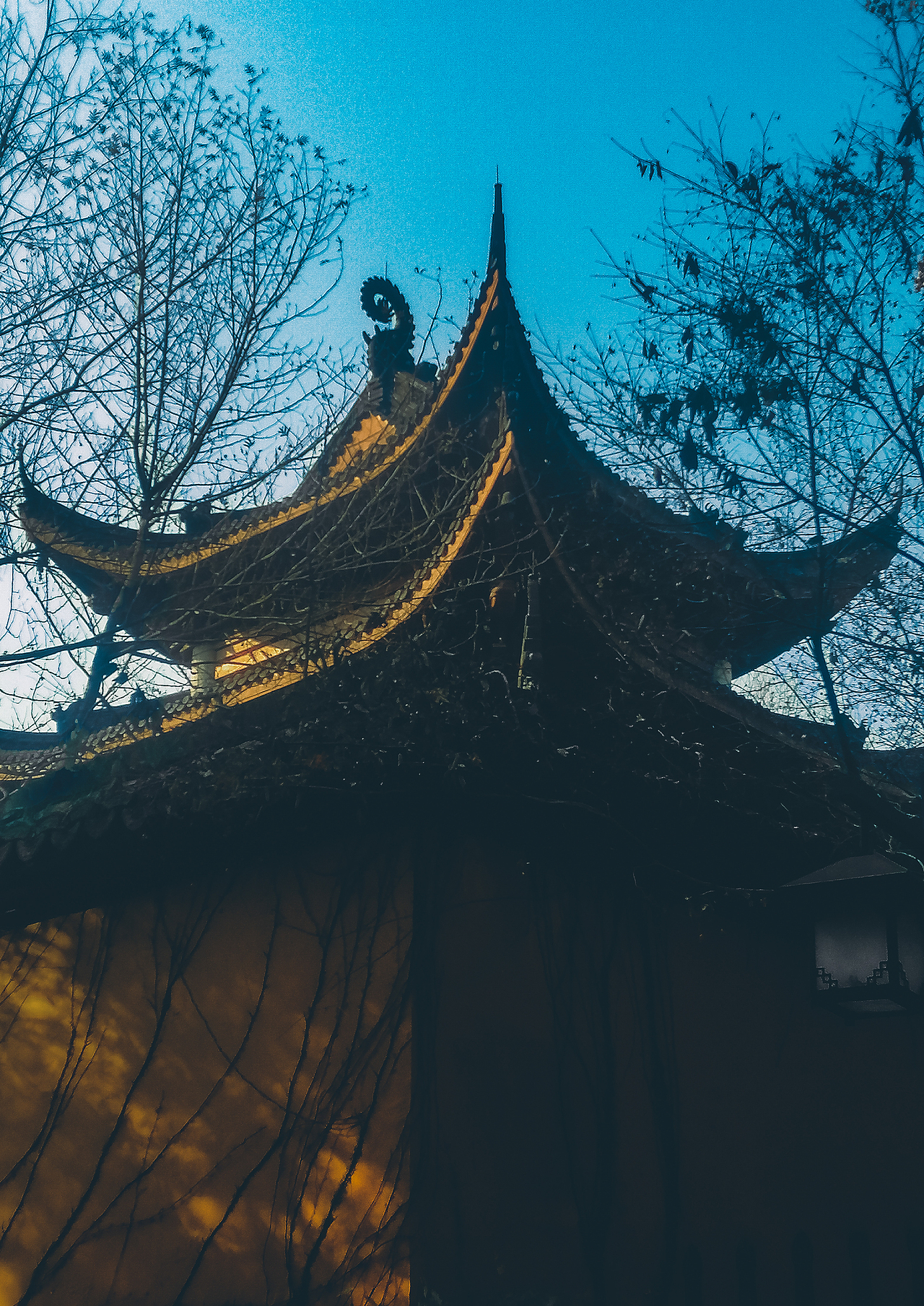 秋日古寺（图ZMTk3ODQ0NDAw） - 环境/建筑摄影 - 站酷设计师情人春花开原创素材 - 站酷ZCOOL