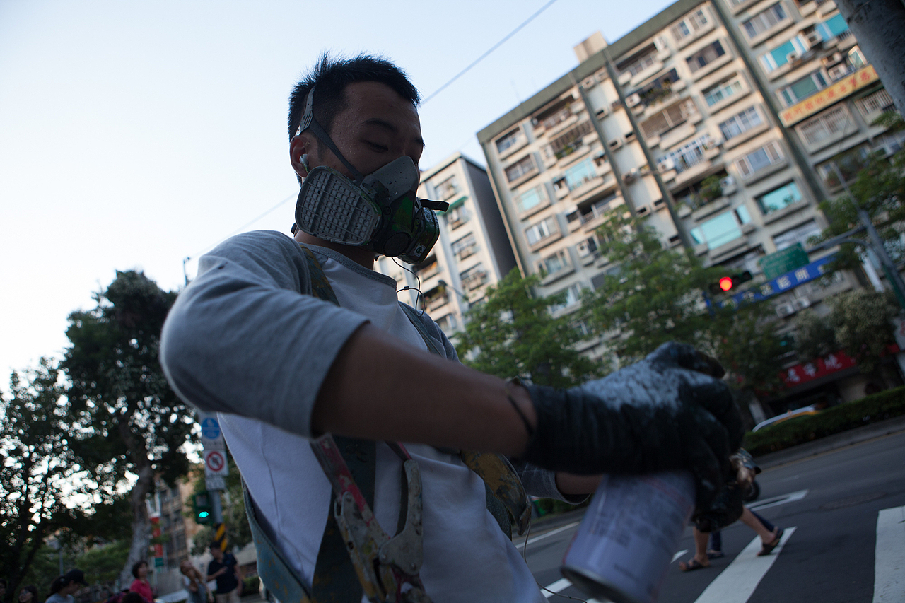 《佛山醒狮在台北》STREET ART IN TAIPEI（图ZMjE1NTcwMDA=） - 绘画 - 站酷设计师画图男原创素材 - 站酷ZCOOL