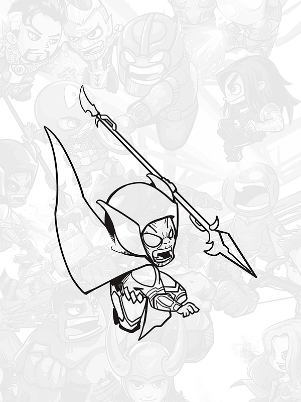 《复仇者联盟：无限战争》 系列三（图ZMTE0MjM5OTIw） - 商业插画 - 站酷设计师GORGEOUS_高三欠原创素材 - 站酷ZCOOL