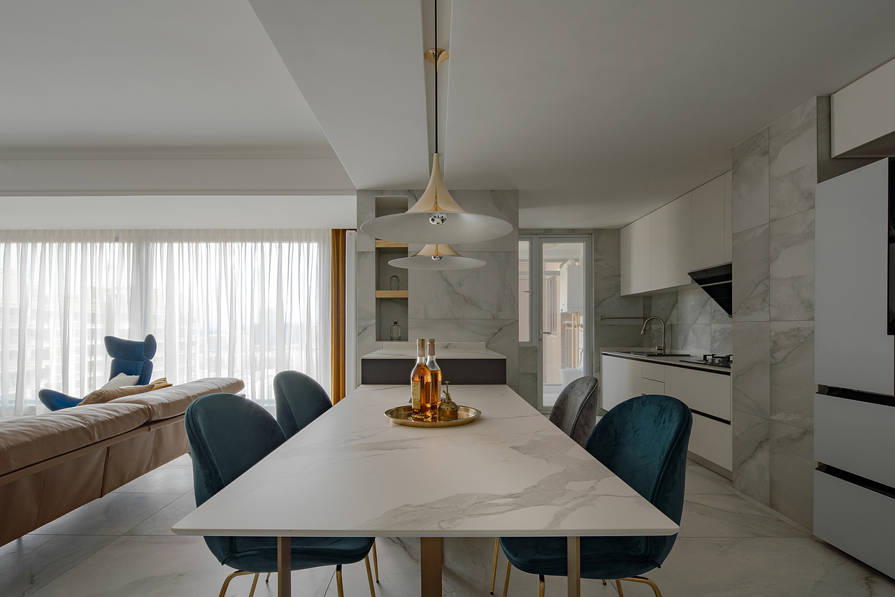 城市蒙德里安,律动三居室,做生活理想家