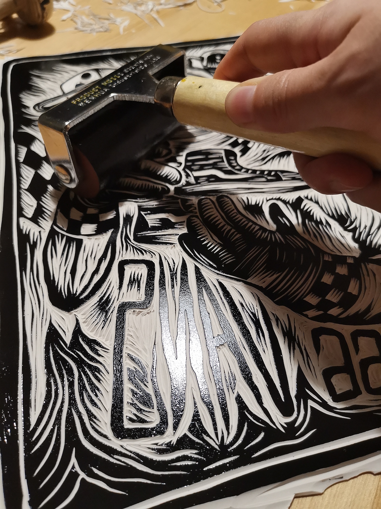 最近刻的版画（图ZMTc0OTU5NzEy） - 绘画 - 站酷设计师王子敬89原创素材 - 站酷ZCOOL