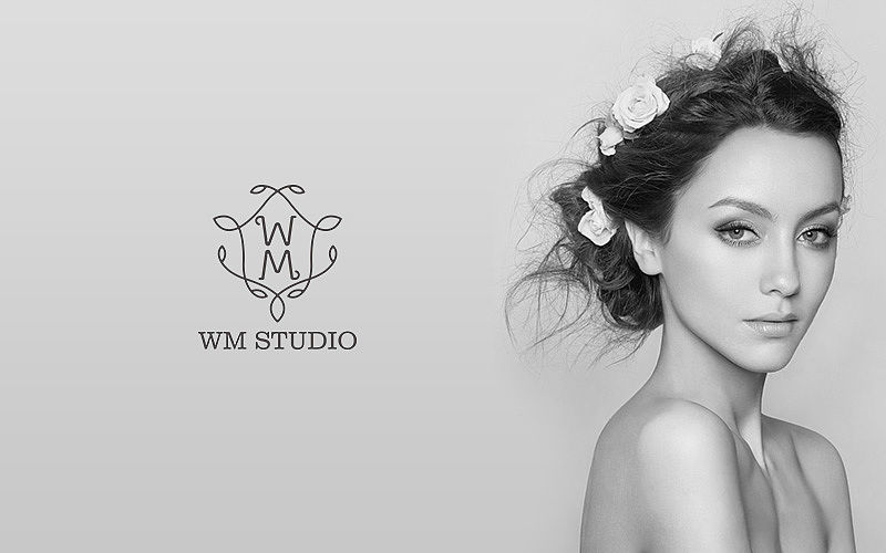 WM studio 花艺工作室品牌LOGO设计（图ZMzIxMjI0MDQ=） - Logo - 站酷设计师升哥玩设计原创素材 - 站酷ZCOOL