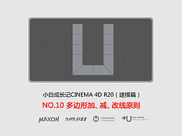 C4D建模寶典-NO10多邊形加減改線原則