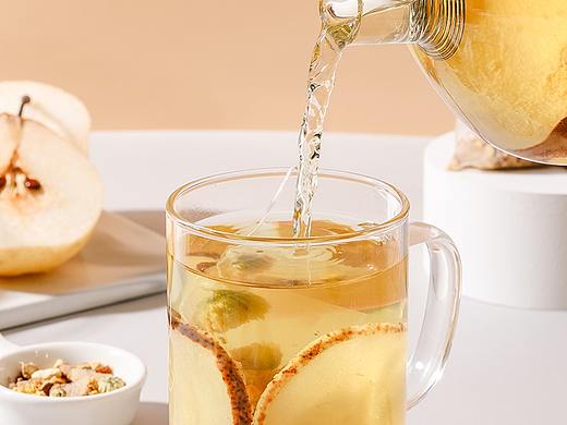 梨润清清茶水果茶润肺止咳茶祛火茶菊花茶桂花茶甘草茶