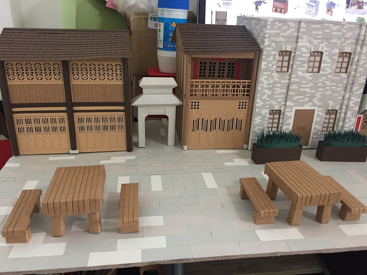 三坊七巷纸质手工街景（图ZMTE1NzA0NjU2） - 其他手工艺 - 站酷设计师燕几原创素材 - 站酷ZCOOL