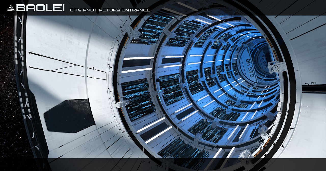 空间站|三维|场景|富岚溪 - 原创作品 - 站酷 (zcool)