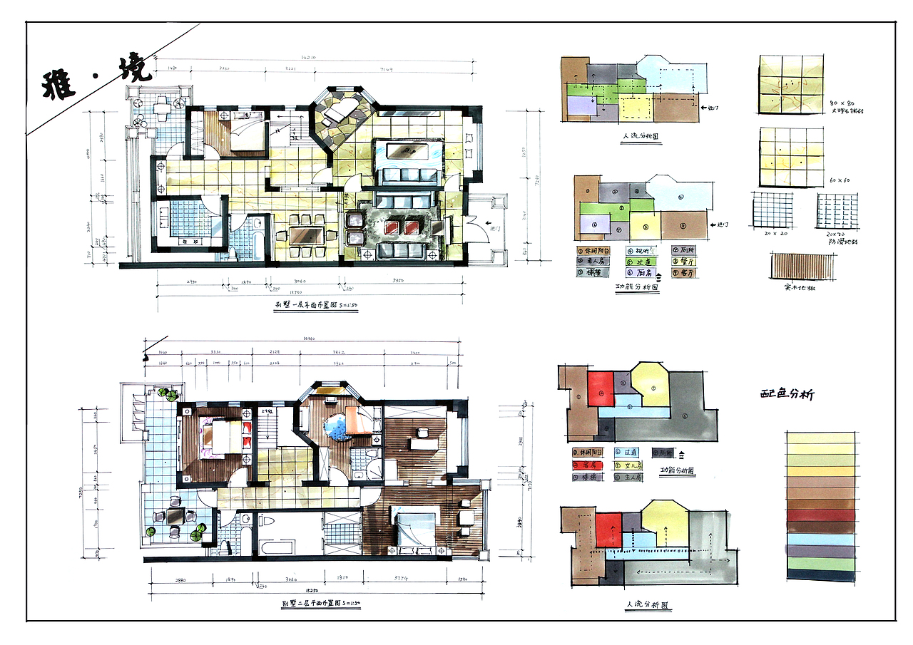 室内设计方案空间手绘表达