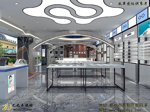 眼镜店装修设计