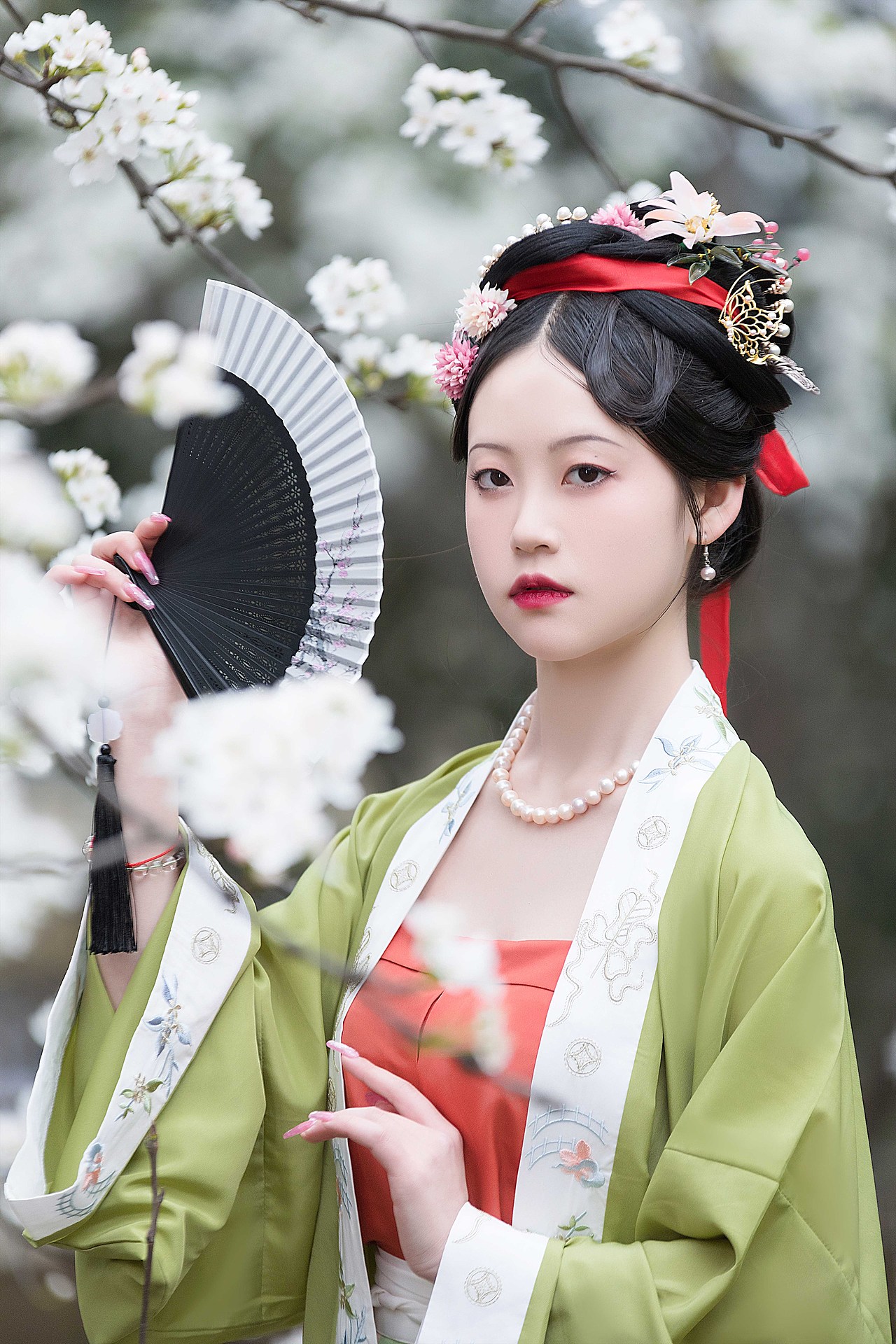 梨花四月多飞雪 古风汉服系列作品