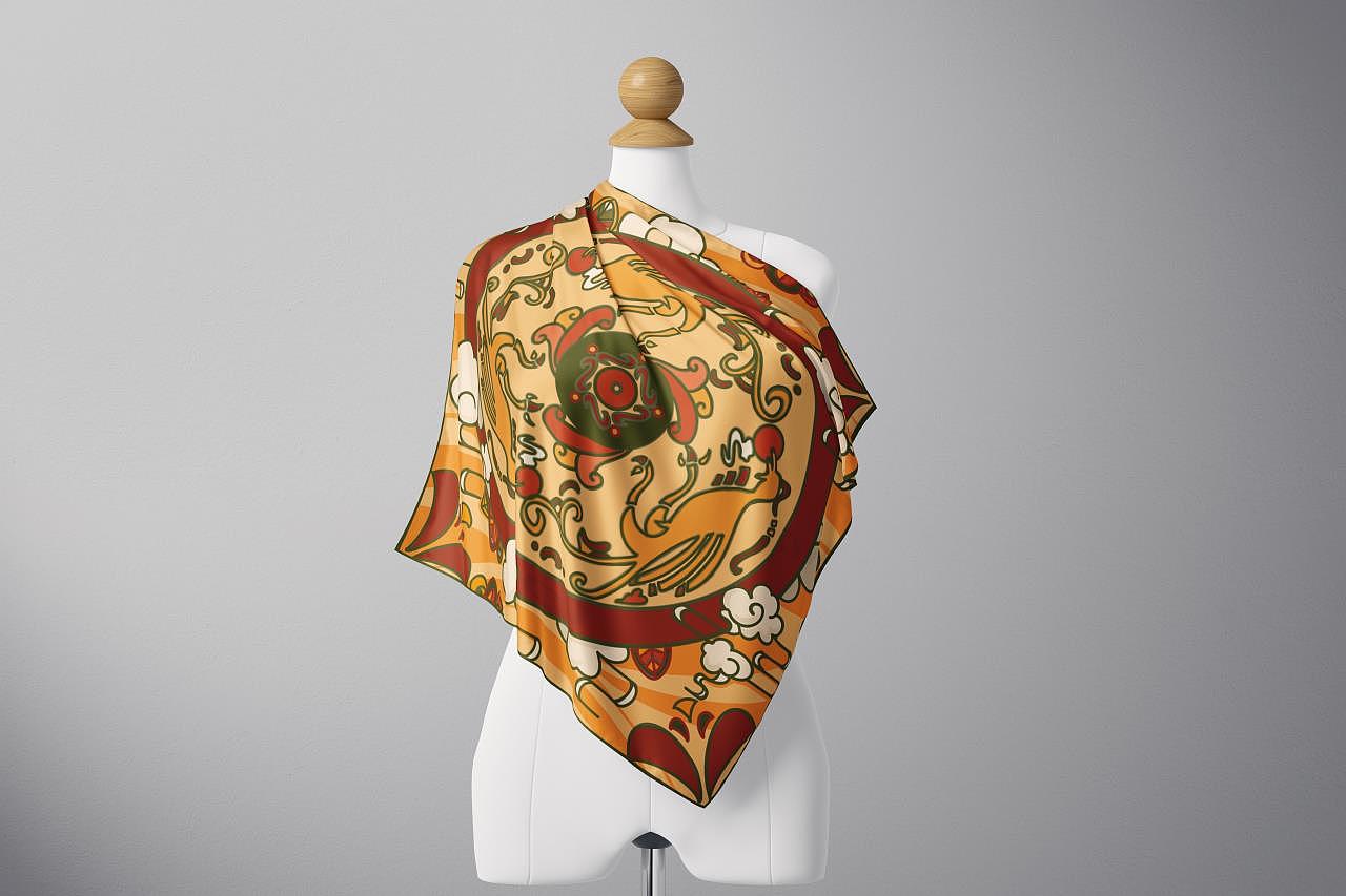 丝巾纹样设计（图ZMzAzMzE4NDI0） - 图案 - 站酷设计师我真的嘎嘣脆原创素材 - 站酷ZCOOL