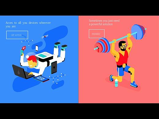 2.5D（个人主页-ZMzQxNDEzNDQ=） - 商业插画 - 站酷设计师云破日出原创素材 - 站酷ZCOOL