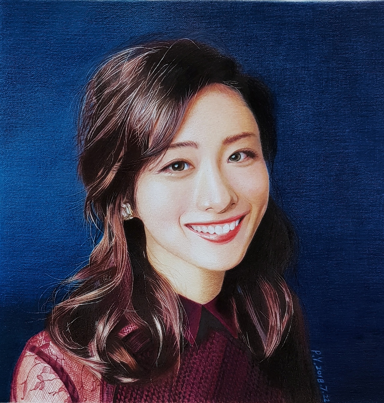 彩铅:人像练习(1)