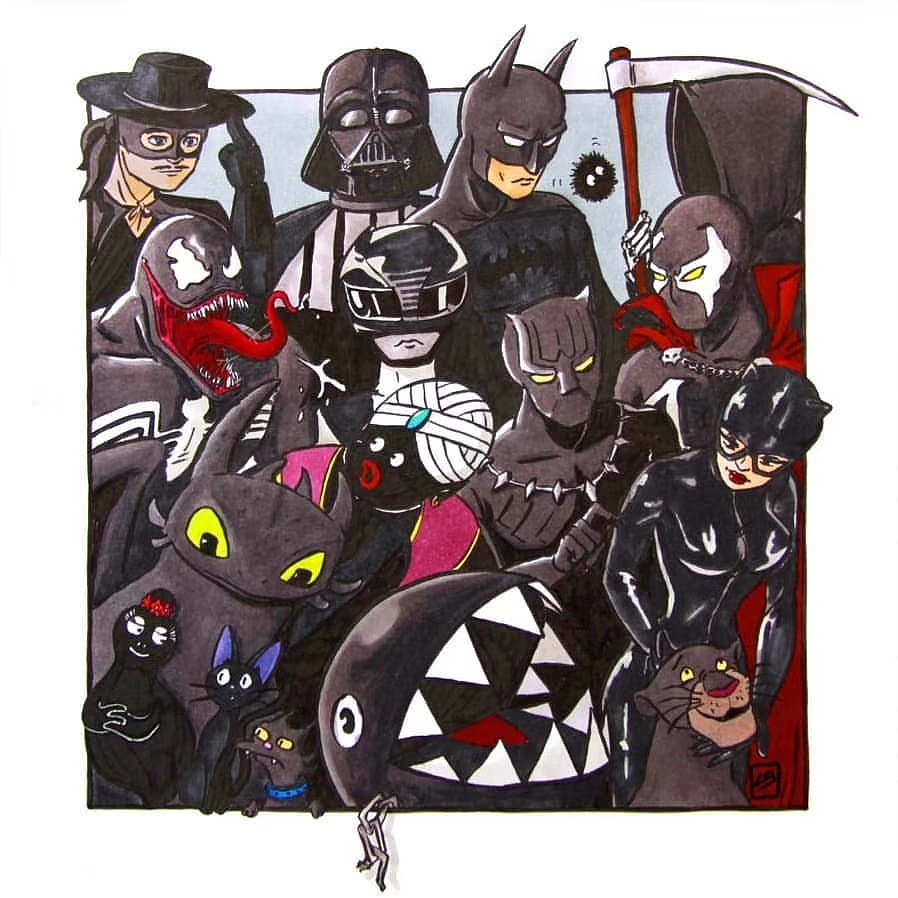 卡通动漫 马克笔（图ZMTYyODY5MzI4） - 艺术插画 - 站酷设计师零八零肆原创素材 - 站酷ZCOOL