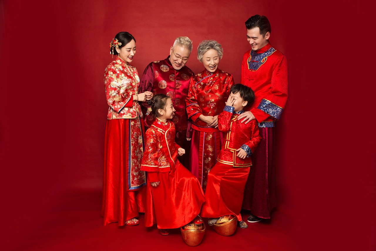 蓝鲸儿童摄影|南京新年全家福拍摄