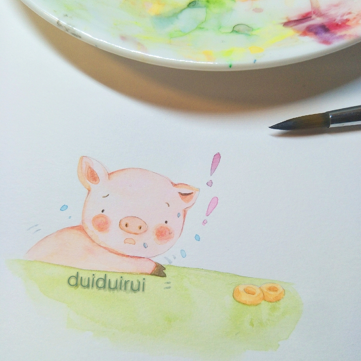 可爱手账小猪猪小盆友（图ZMTQ0NTU4MTU2） - 艺术插画 - 站酷设计师堆堆睿原创素材 - 站酷ZCOOL