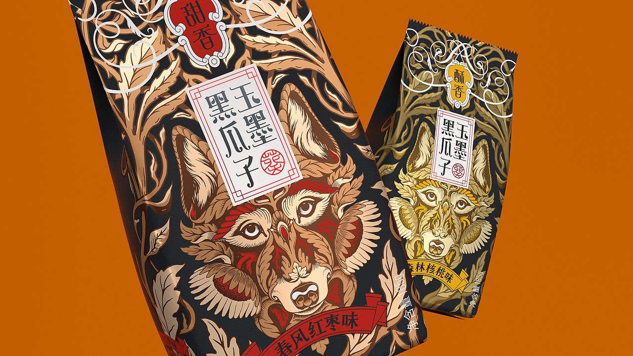 玉墨多味瓜子包装解决方案（图ZMTc1NzgwNDY4） - 包装 - 站酷设计师喜鹊战略原创素材 - 站酷ZCOOL