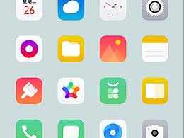 ColorOS6图标临摹（附源文件）