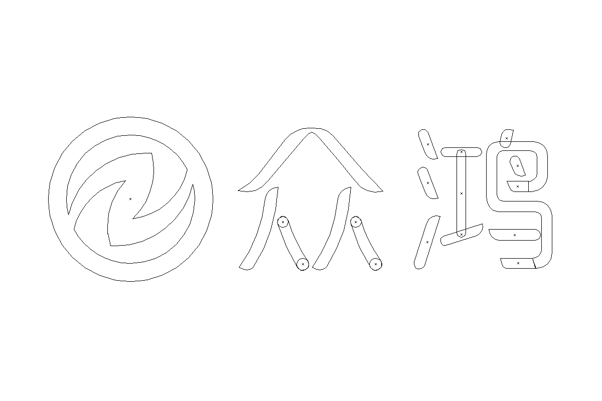 Logo design — 科技公司的标志和字体