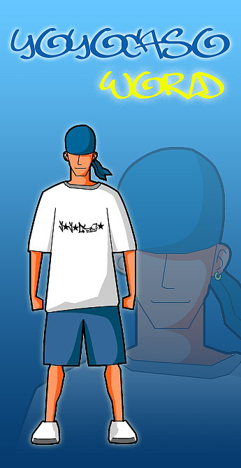 街头篮球招牌动作—大鹏展翅（图ZMTY4MjM1Mg==） - 新锐潮流插画 - 站酷设计师yoyocaso原创素材 - 站酷ZCOOL