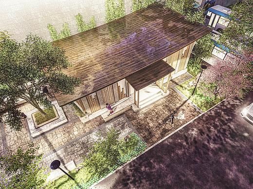 高铁站驿站设计