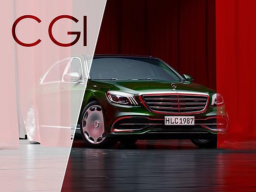 CGI Mercedes-Benz S MAYBACH