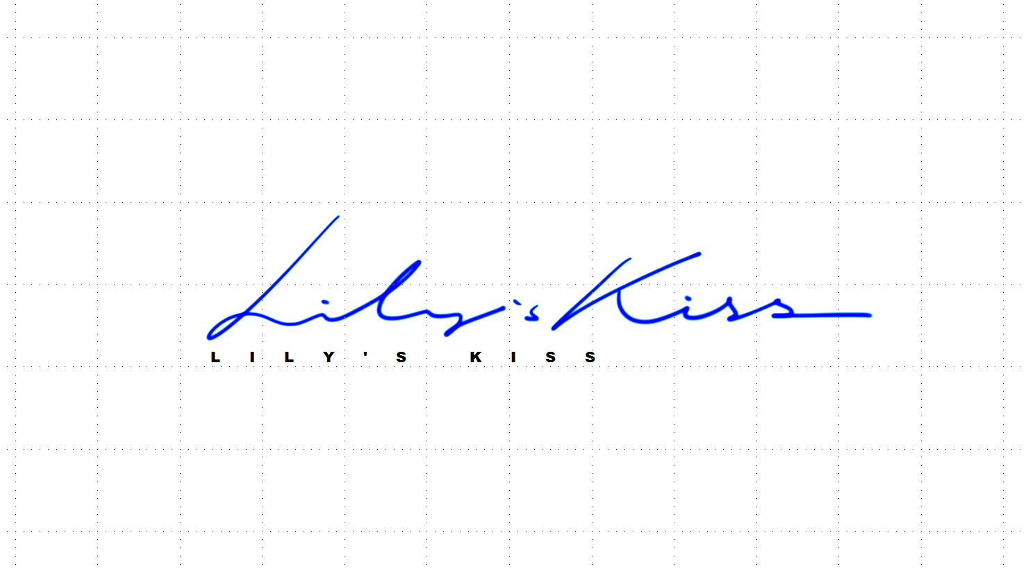 英文签名设计丨英文手写标志丨signature logo design