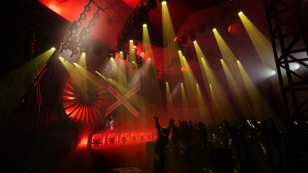 live house灯光设计灯光演示（图ZMjkyNjc5NzEy） - 舞台美术 - 站酷设计师kejian2021原创素材 - 站酷ZCOOL