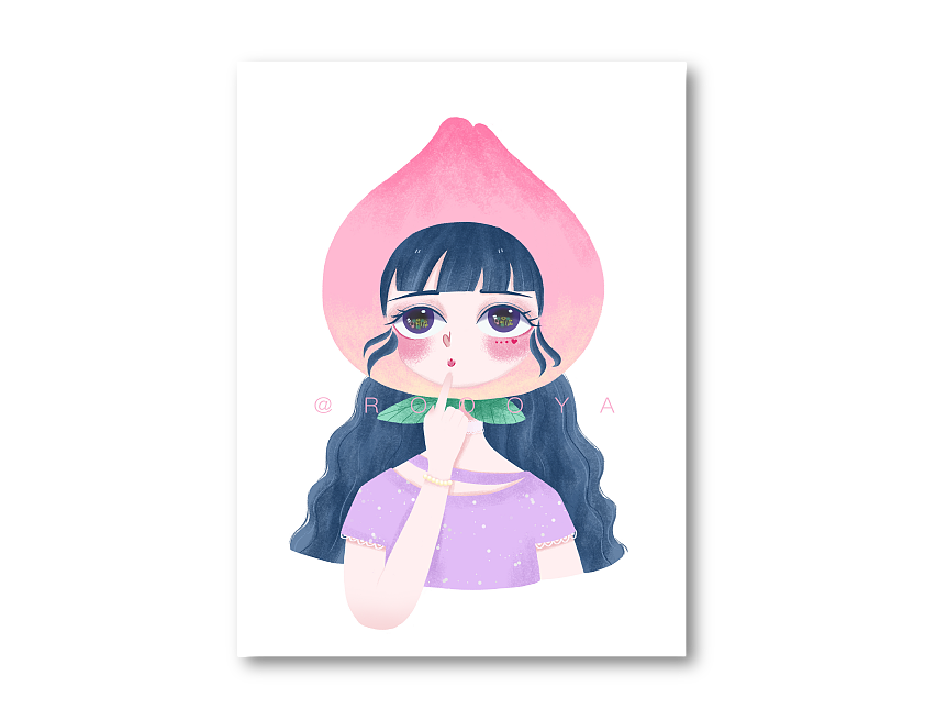 水果系列女生头像