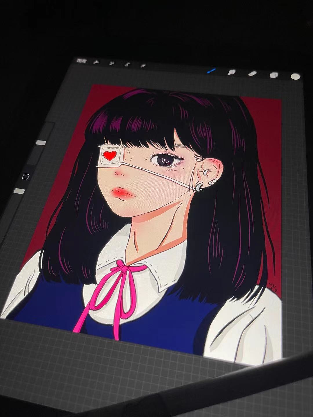 Procreate练习（图ZMjY3NjIwMjEy） - 创作习作 - 站酷设计师丧丧李原创素材 - 站酷ZCOOL