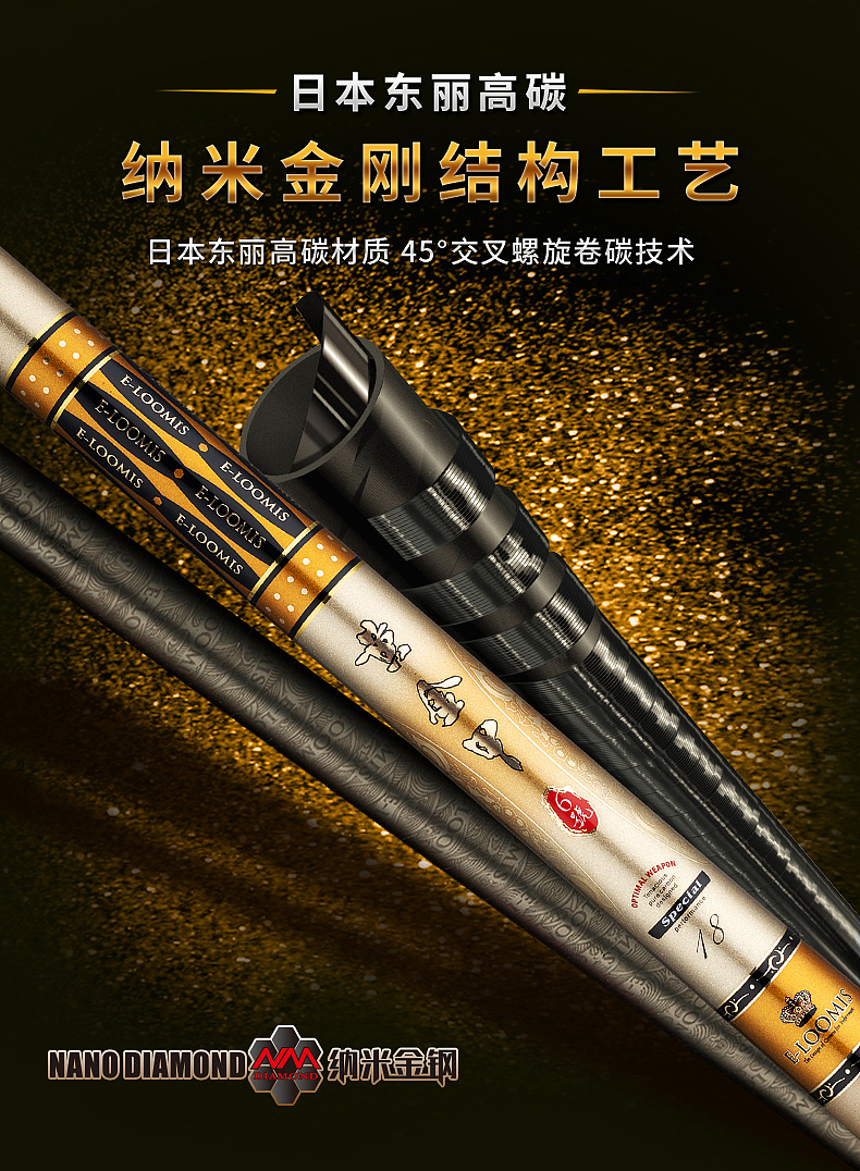 渔具鱼竿钓竿详情