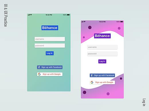 登录页（个人主页-ZNDQ0NzkyNTY=） - 交互/UE - 站酷设计师kinko_1010原创素材 - 站酷ZCOOL