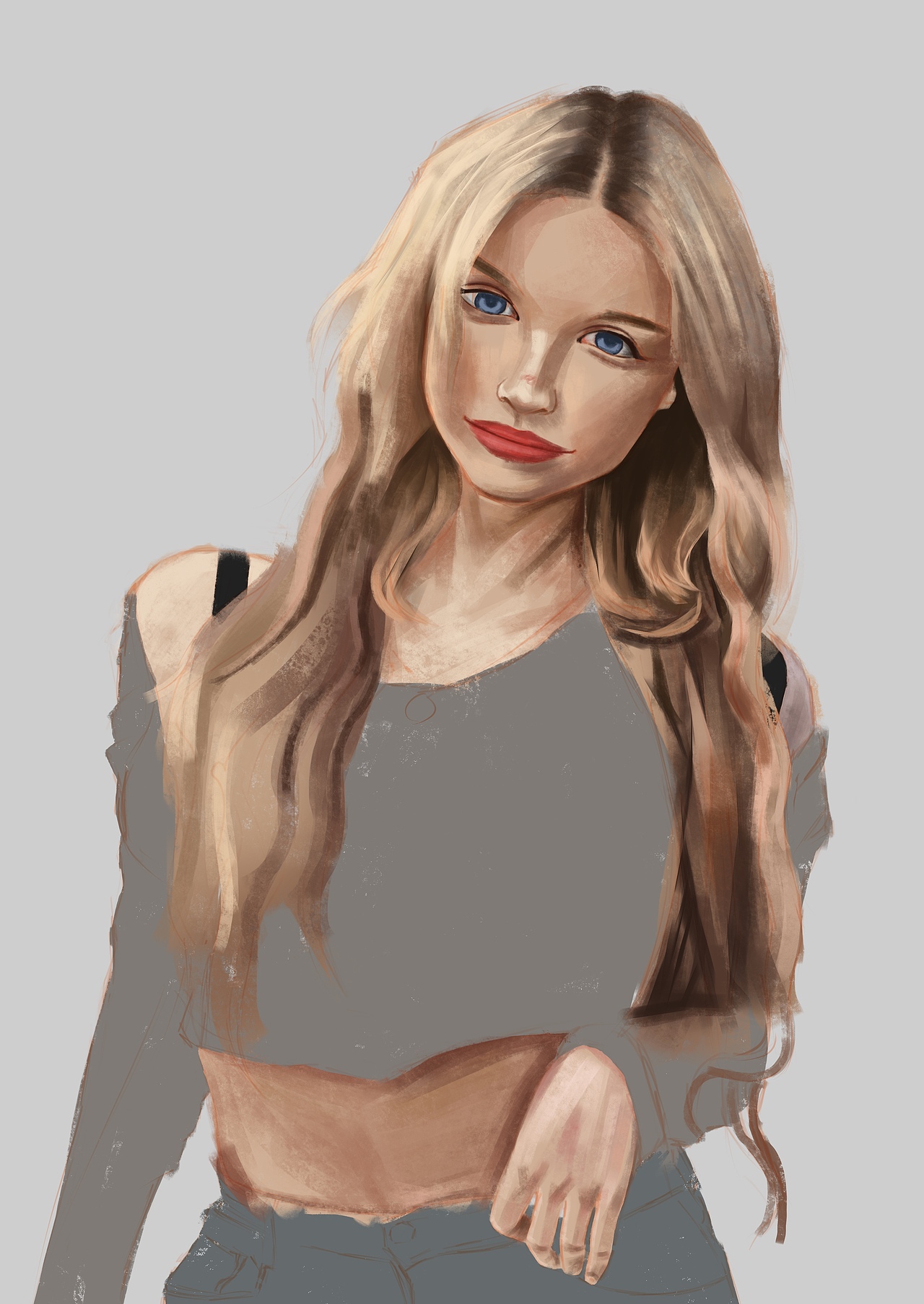 八月底绘画作品