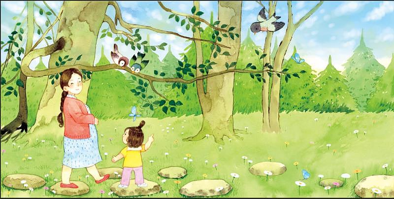 儿童绘本《我们的肚脐》