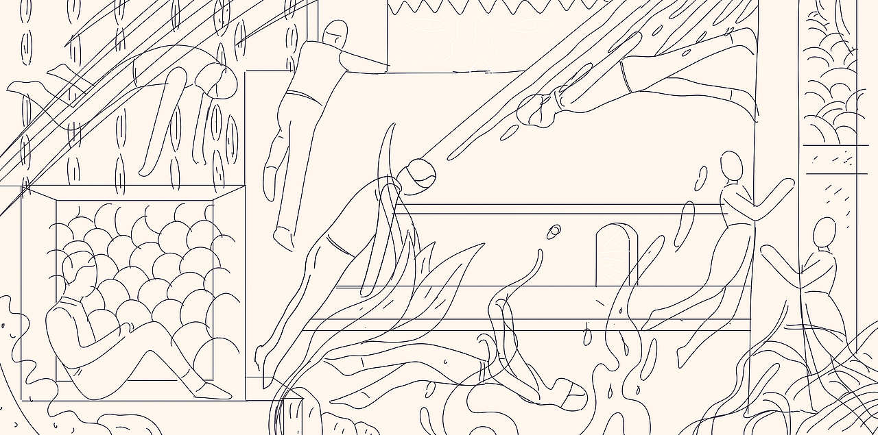 失乐园(2)------（图ZMTg3ODUyMDMy） - 创作习作 - 站酷设计师插画师卷耳原创素材 - 站酷ZCOOL